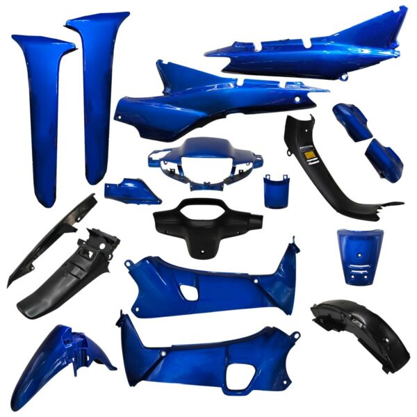 ΚΟΥΣΤΟΥΜΙ ΣΕΤ ΠΛΑΣΤΙΚΩΝ 18ΤΜΧ HONDA SUPRA 100 STRONG ΜΠΛΕ