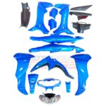 ΚΟΥΣΤΟΥΜΙ ΣΕΤ ΠΛΑΣΤΙΚΑ ΜΕ ΦΑΝΑΡΙ YAMAHA CRYPTON 115 OHH μπλε