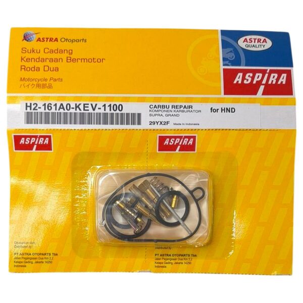 ΣΕΤ ΕΠΙΣΚΕΥΗΣ ΚΑΡΜΠΥΡΑΤΕΡ HONDA ASTREA GRAND 100 / C50 / C90 / LEAD 50 / DIO 50 ASPIRA