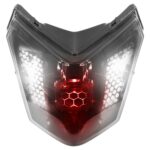 ΦΑΝΑΡΙ ΕΜΠΡΟΣΘΙΟ LED VENOM ΑΣΠΡΟ / ΚΟΚΚΙΝΟ SYM VF 185 DYNOPRO