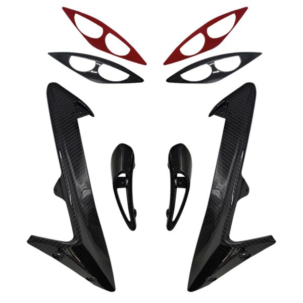 ΔΙΑΚΟΣΜΗΤΙΚΑ ΜΑΣΚΑΣ Body Kit CARBON YAMAHA CRYPTON X 135 HLD