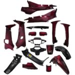 ΚΟΥΣΤΟΥΜΙ ΣΕΤ ΠΛΑΣΤΙΚΩΝ HONDA SUPRA 100 STRONG ΒΥΣΣΙΝΗ / ΜΠΟΡΝΤΩ