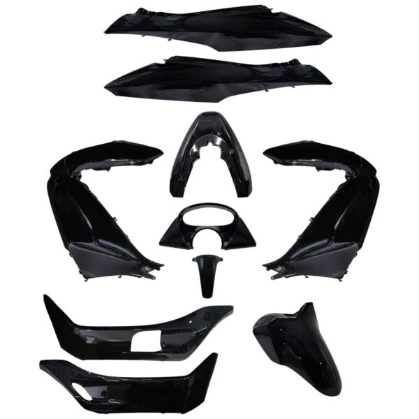 ΚΟΥΣΤΟΥΜΙ ΣΕΤ ΠΛΑΣΤΙΚΩΝ HONDA PCX 125 / 150 '10-'13 ΜΑΥΡΟ