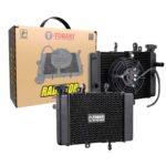 Ψυγείο νερού Racing με βεντιλατέρ Yamaha Crypton X 135 TOBAKI - Image 3