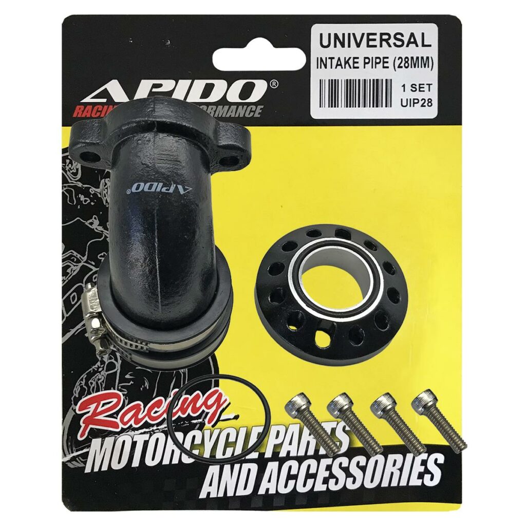 ΛΑΙΜΟΣ ΚΑΡΜΠΥΡΑΤΕΡ 28ΜΜ UNIVERSAL ΜΕ ΜΟΥΦΑ ΡΥΘΜ/ΝΟΣ APIDO