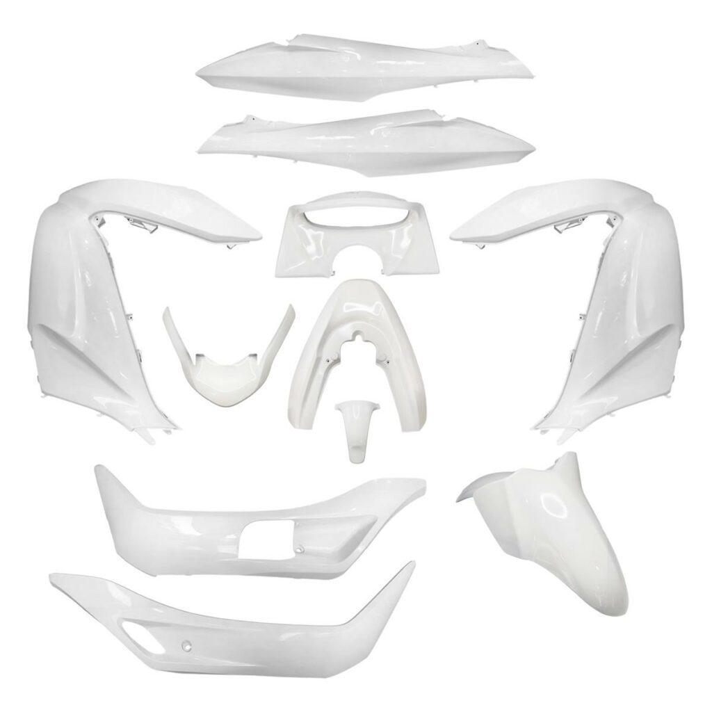 ΚΟΥΣΤΟΥΜΙ ΣΕΤ ΠΛΑΣΤΙΚΩΝ HONDA PCX 125 / 150 '10-'13 ΛΕΥΚΟ