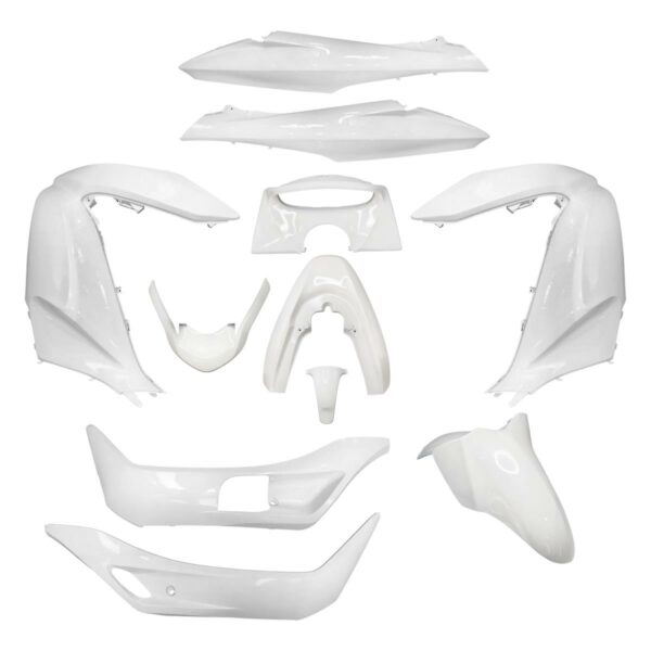 ΚΟΥΣΤΟΥΜΙ ΣΕΤ ΠΛΑΣΤΙΚΩΝ HONDA PCX 125 / 150 '10-'13 ΛΕΥΚΟ