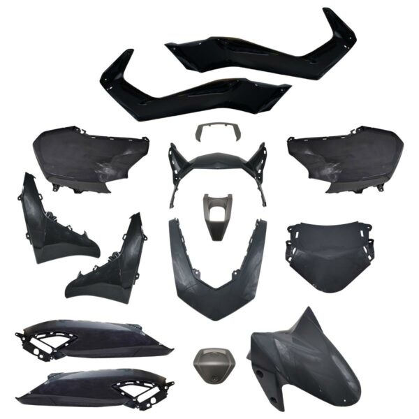 ΚΟΥΣΤΟΥΜΙ ΣΕΤ ΠΛΑΣΤΙΚΩΝ YAMAHA NMAX 125 '21-'24 ΓΚΡΙ