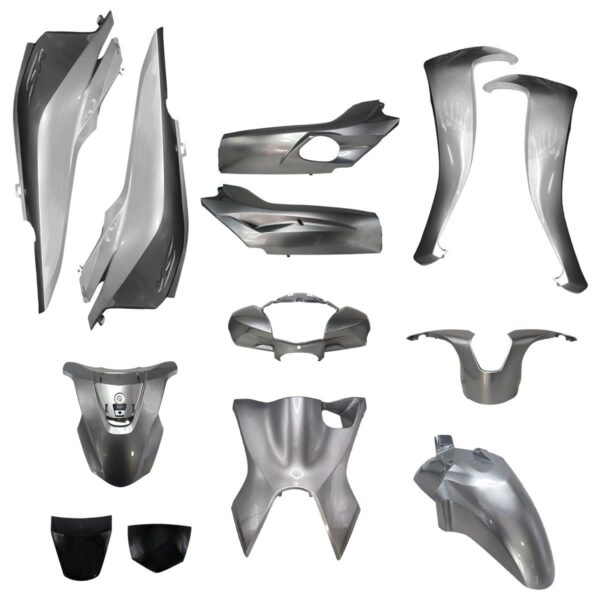 ΚΟΥΣΤΟΥΜΙ ΣΕΤ ΠΛΑΣΤΙΚΩΝ HONDA SH 150 '17-'19 ΑΣΗΜΙ