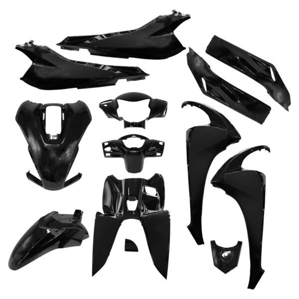 ΚΟΥΣΤΟΥΜΙ ΣΕΤ ΠΛΑΣΤΙΚΩΝ HONDA VISION 100 '21-'24 ΜΑΥΡΟ