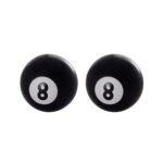 ΔΙΑΚΟΣΜΗΤΙΚΟ ΒΑΛΒΙΔΟΣ ΕΛΑΣΤΙΚΟΥ 8 BALL OX767 OXFORD ΜΑΥΡΟ