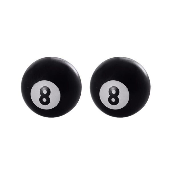 ΔΙΑΚΟΣΜΗΤΙΚΟ ΒΑΛΒΙΔΟΣ ΕΛΑΣΤΙΚΟΥ 8 BALL OX767 OXFORD ΜΑΥΡΟ