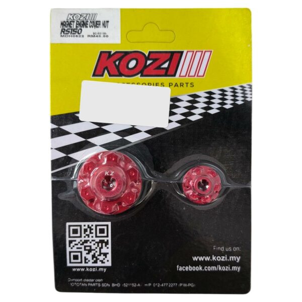 ΤΑΠΕΣ ΚΑΠΑΚΙΟΥ ΒΟΛΑΝ RACING HONDA GTR 150 KOZI ΚΟΚΚΙΝΕΣ