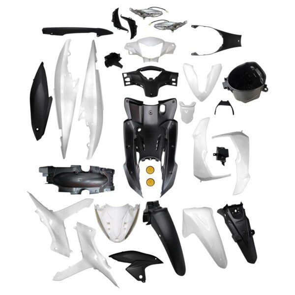 ΚΟΥΣΤΟΥΜΙ ΣΕΤ ΠΛΑΣΤΙΚΩΝ HONDA ASTREA GRAND-X 110i ΑΣΠΡΟ