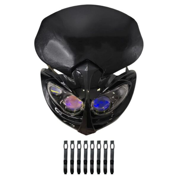 ΜΑΣΚΑ ΠΙΡΟΥΝΙΟΥ UNIVERSAL ENDURO ΜΑΥΡΗ