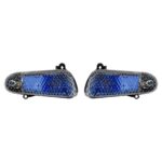 ΦΛΑΣ ΕΜΠΡΟΣΘΙΑ ΖΕΥΓΟΣ KAWASAKI KAZE-R 115 HMA ΜΠΛΕ / ΔΙΑΦΑΝΑ