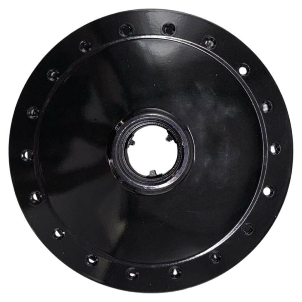 ΤΑΜΠΟΥΡΟ ΚΕΝΤΡΟ ΕΜΠΡΟΣΘΙΟ HONDA C50 OOH ΜΑΥΡΟ ΓΥΑΛΙΣΤΕΡΟ