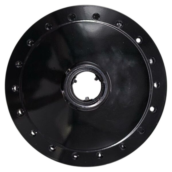 ΤΑΜΠΟΥΡΟ ΚΕΝΤΡΟ ΕΜΠΡΟΣΘΙΟ HONDA C50 OOH ΜΑΥΡΟ ΓΥΑΛΙΣΤΕΡΟ