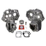 COMBO SET ΚΑΡΤΕΡ / ΚΥΛΙΝΔΡΟΠΙΣΤΟΝΟ 60ΜΜ / ΚΕΦΑΛΗ 28/24 ΠΟΜΠΕ HONDA ASTREA 100 / SUPRA 100 / GLX 50 / C50 TAIKOM