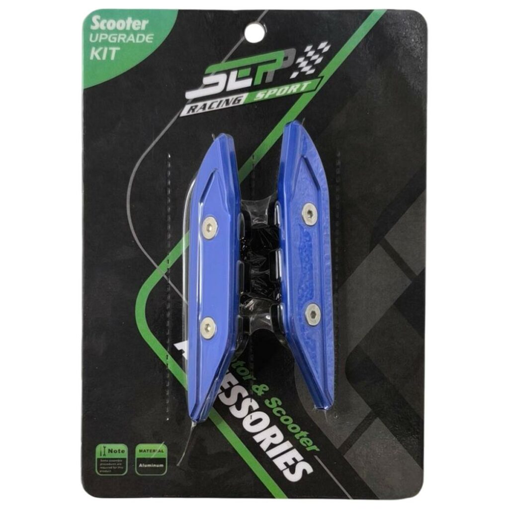 ΤΑΠΕΣ ΚΑΘΡΕΠΤΩΝ ΑΛΟΥΜΙΝΙΟΥ YAMAHA TMAX 530 ΜΠΛΕ