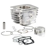 ΚΥΛΙΝΔΡΟΠΙΣΤΟΝΟ 55ΜΜ ΑΛΟΥΜΙΝΙΟΥ RACING ΜΕ ΦΛΑΝΤΖΕΣ 72ΜΜ ΥΨΟΣ HONDA WAVE 100 KFM TOBAKI