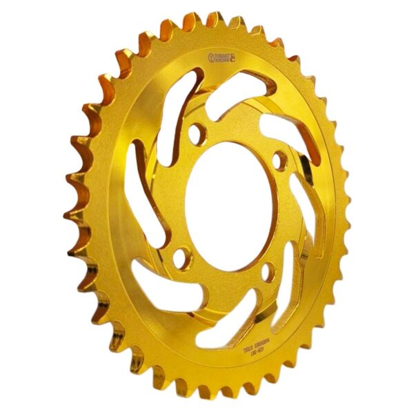 ΓΡΑΝΑΖΙ ΟΠΙΣΘΙΟΥ ΤΡΟΧΟΥ ΕΝΙΣΧΥΜΕΝΟ ΑΤΣΑΛΙ RACING 428 38Δ HONDA ASTREA TOBAKI ΧΡΥΣΟ