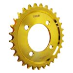 ΓΡΑΝΑΖΙ ΟΠΙΣΘΙΟΥ ΤΡΟΧΟΥ ΕΝΙΣΧΥΜΕΝΟ ΑΤΣΑΛΙ RACING 428 30Δ HONDA ASTREA TOBAKI ΧΡΥΣΟ