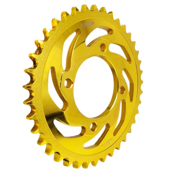 ΓΡΑΝΑΖΙ ΟΠΙΣΘΙΟΥ ΤΡΟΧΟΥ ΕΝΙΣΧΥΜΕΝΟ ΑΤΣΑΛΙ RACING 428 39Δ YAMAHA CRYPTON TOBAKI ΧΡΥΣΟ