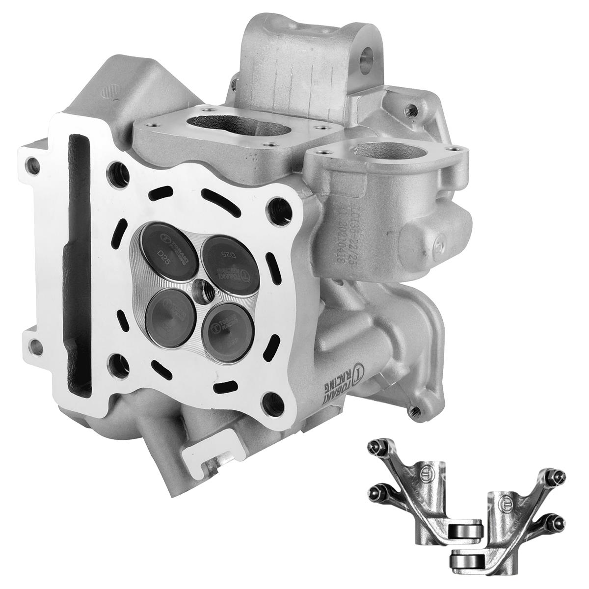 501-TRSH01-2023 ΚΕΦΑΛΗ RACING SUPERHEAD ΜΕ ΒΑΛΒΙΔΕΣ 20/23 ΚΑΙ ΚΟΚΚΟΡΑΚΙΑ YAMAHA CRYPTON X 135 TOBAKI