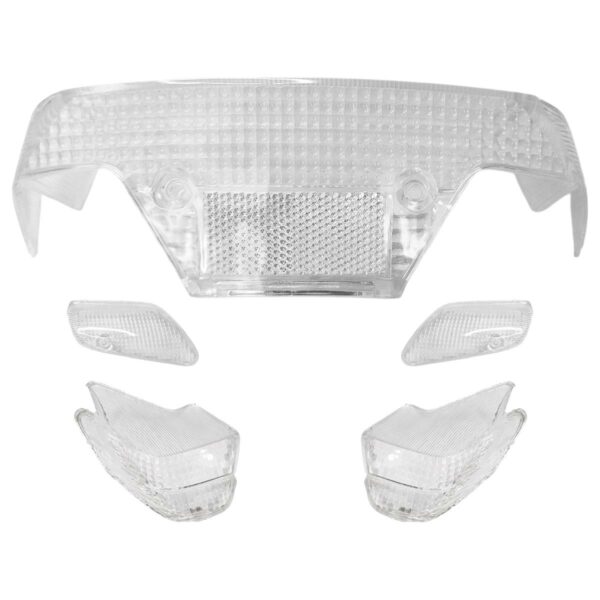 ΚΡΥΣΤΑΛΛΑ ΟΠΙΣΘΙΟΥ ΦΑΝΟΥ ΚΑΙ ΕΜΠΡΟΣ ΦΛΑΣ YAMAHA CRYPTON 105 ΠΑΛΙΟ TAIWAN