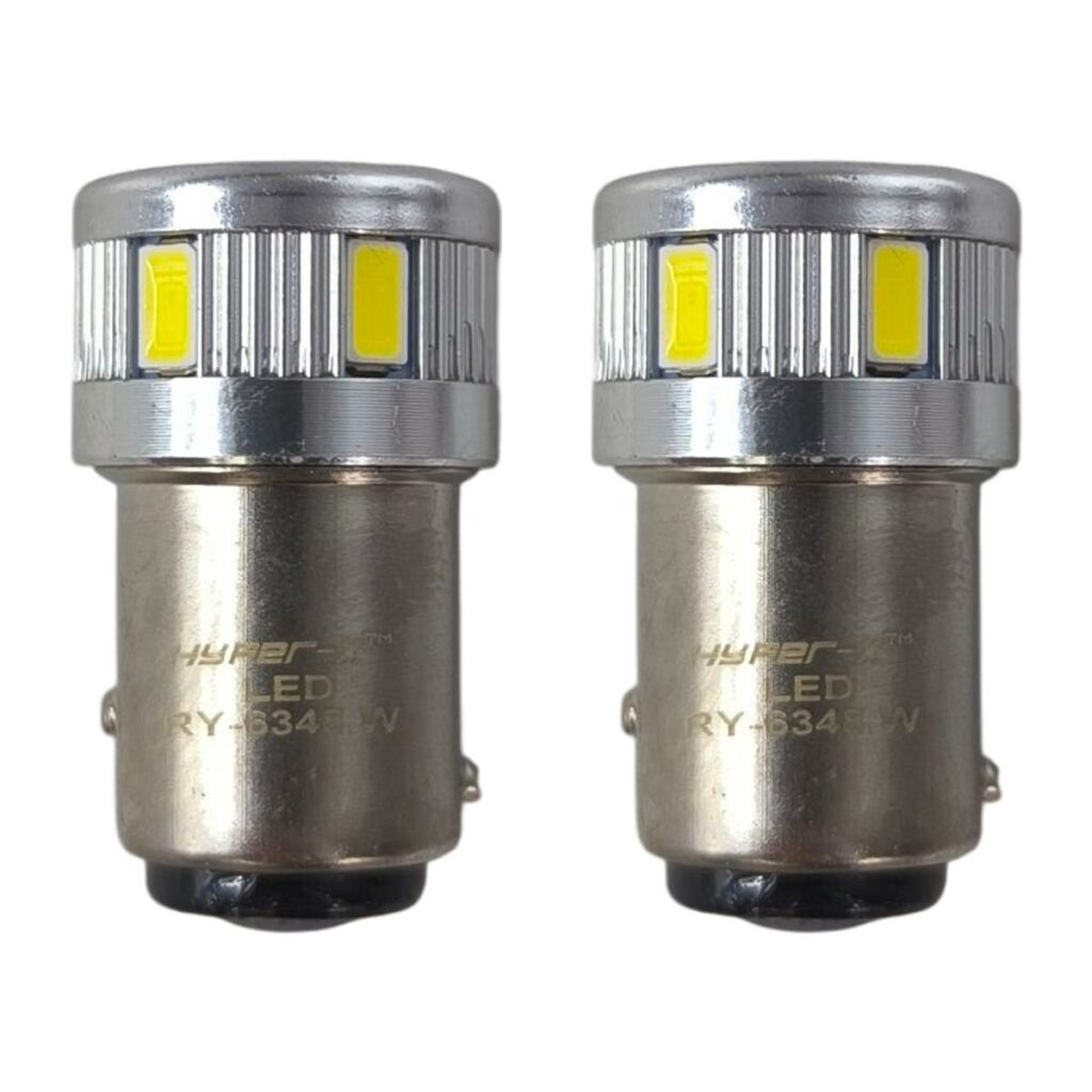 ΛΑΜΠΕΣ ΦΑΝΟΥ ΕΜΠΡΟΣ S25 12V/21/5W LED 2 TMX HYPER-X ΛΕΥΚΗ