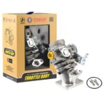 ΣΩΜΑ ΨΕΚΑΣΜΟΥ 32ΜΜ CNC ΜΕ ΛΑΙΜΟ RACING YAMAHA CRYPTON X 135 TOBAKI