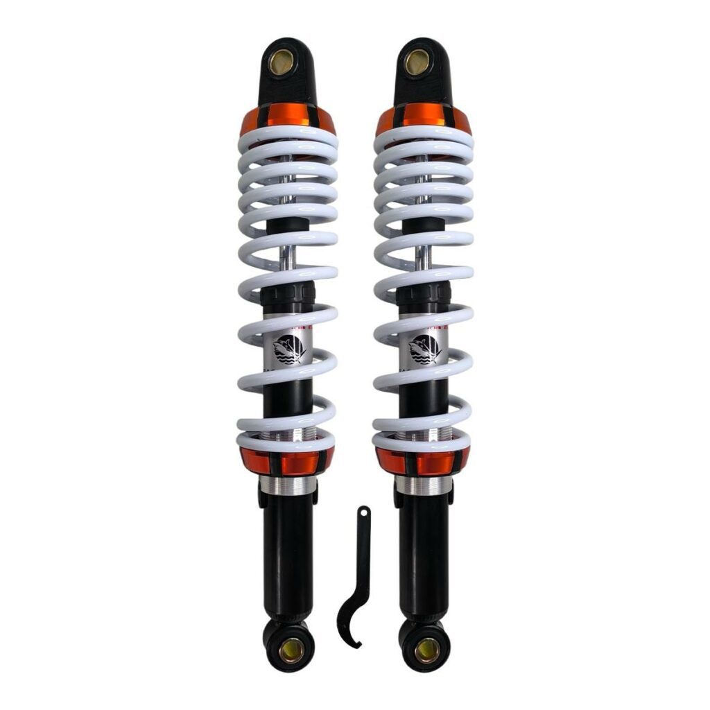 ΑΜΟΡΤΙΣΕΡ ΟΠΙΣΘ HONDA SUPRA INNOVA 34,5CM ΤΡ-ΤΡ ΑΕΡΙΟΥ ΑΣΠΡΟ ΠΟΡΤΟΚΑΛΙ SHARK