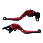 ΜΑΝΕΤΕΣ ΖΕΥΓΟΣ ΣΠΑΣΤΕΣ ΡΥΘΜΙΖΟΜΕΝΕΣ RACING SYM VF 185 HYPER-X ΚΟΚΚΙΝΕΣ