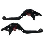 ΜΑΝΕΤΕΣ ΖΕΥΓΟΣ ΣΠΑΣΤΕΣ ΡΥΘΜΙΖΟΜΕΝΕΣ RACING HONDA SH 125 / 150 / 300 HYPER-X ΜΑΥΡΕΣ