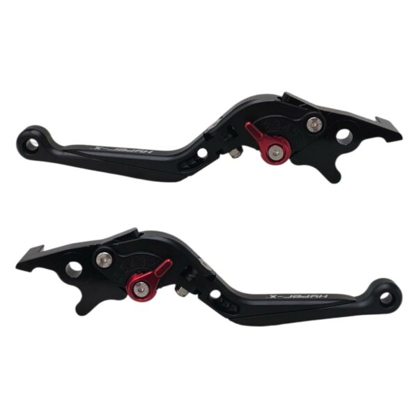 ΜΑΝΕΤΕΣ ΖΕΥΓΟΣ ΣΠΑΣΤΕΣ ΡΥΘΜΙΖΟΜΕΝΕΣ RACING YAMAHA NMAX 125 / 155 HYPER-X ΜΑΥΡΕΣ