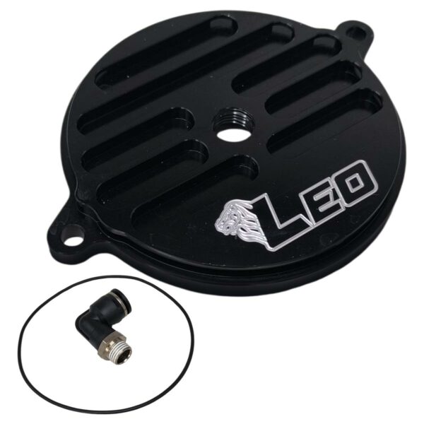 ΚΑΠΑΚΙ ΕΚΚΕΝΤΡΟΦΟΡΟΥ ΜΕ ΑΝΑΘΥΜΙΑΣΗ ΓΙΑ ΚΕΦΑΛΗ HONDA INNOVA 4V (PNP X135) LEO ΜΑΥΡΟ