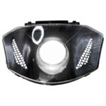 ΦΑΝΑΡΙ ΕΜΠΡΟΣΘΙΟ ΚΟΜΠΛΕ LED VENOM ΛΕΥΚΟ YAMAHA CRYPTON X 135 HYPER-X