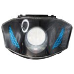 ΦΑΝΑΡΙ ΕΜΠΡΟΣΘΙΟ ΚΟΜΠΛΕ LED VENOM ΜΠΛΕ YAMAHA CRYPTON X 135 HYPER-X