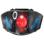 ΦΑΝΑΡΙ ΕΜΠΡΟΣΘΙΟ ΚΟΜΠΛΕ LED VENOM ΜΠΛΕ YAMAHA CRYPTON X 135 HYPER-X