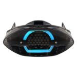 ΦΑΝΑΡΙ ΟΠΙΣΘΙΟ ΣΤΟΠ LED YAMAHA CRYPTON X 135 HYPER-X ΝΕΟΝ ΜΠΛΕ