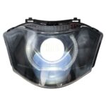 ΦΑΝΑΡΙ ΕΜΠΡΟΣΘΙΟ ΚΟΜΠΛΕ LED ANGEL EYES 3D ΚΟΚΚΙΝΟ YAMAHA CRYPTON X 135 HYPER-X