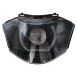 ΦΑΝΑΡΙ ΕΜΠΡΟΣΘΙΟ ΚΟΜΠΛΕ LED ANGEL EYES 3D ΚΟΚΚΙΝΟ YAMAHA CRYPTON X 135 HYPER-X