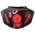 ΦΑΝΑΡΙ ΕΜΠΡΟΣΘΙΟ ΚΟΜΠΛΕ LED VENOM ΚΟΚΚΙΝΟ YAMAHA CRYPTON X 135 HYPER-X