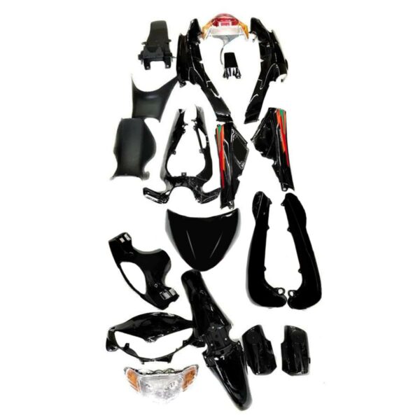 ΚΟΥΣΤΟΥΜΙ ΣΕΤ ΠΛΑΣΤΙΚΩΝ BAOTIAN FORTUNE / CHEETAH ΜΑΥΡΟ