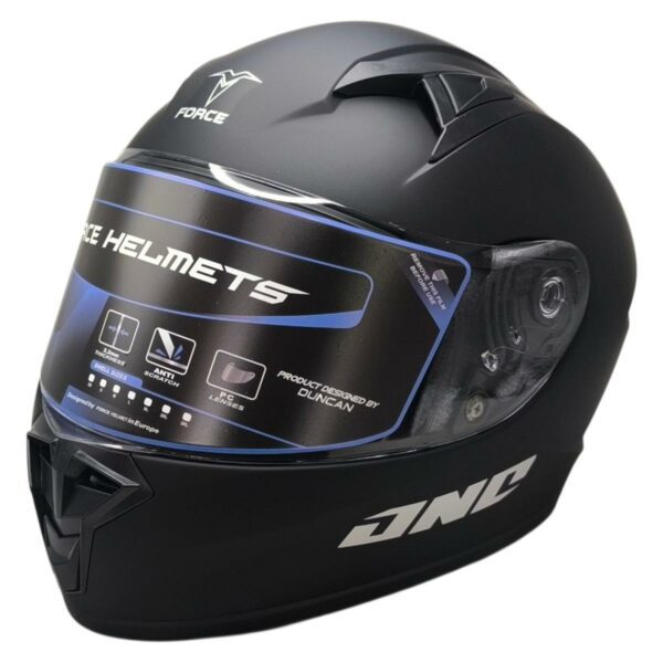 ΚΡΑΝΟΣ ΚΛΕΙΣΤΟΥ ΤΥΠΟΥ ΠΑΙΔΙΚΟ FF 201 EXTRA LARGE (XL) FORCE ΜΑΥΡΟ ΜΑΤ