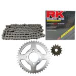 Αλυσιδογράναζα Kawasaki Kazer νέο ενισχυμένη αλυσίδα 428SB 108Δ 42Δ 14Δ RK - Image 2