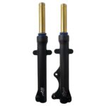 ΜΠΟΤΕΣ ΜΠΟΥΚΑΛΕΣ ΠΙΡΟΥΝΙΟΥ -4CM ΚΟΝΤΕΣ YAMAHA CRYPTON X 135 RACING ΜΑΥΡΕΣ