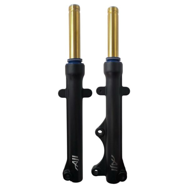 ΜΠΟΤΕΣ ΜΠΟΥΚΑΛΕΣ ΠΙΡΟΥΝΙΟΥ -4CM ΚΟΝΤΕΣ YAMAHA CRYPTON X 135 RACING ΜΑΥΡΕΣ