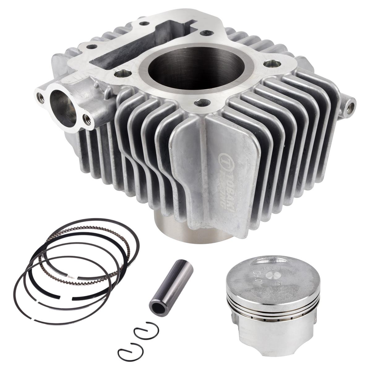 502-TBRG24-58KGH ΚΥΛΙΝΔΡΟΠΙΣΤΟΝΟ 58MM ΜΕ ΦΛΑΝΤΖΕΣ KGH PISTON RACING MODENAS KRISS 120 TOBAKI